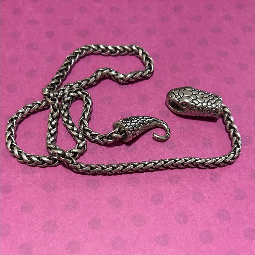 Snake Head Choker Necklace